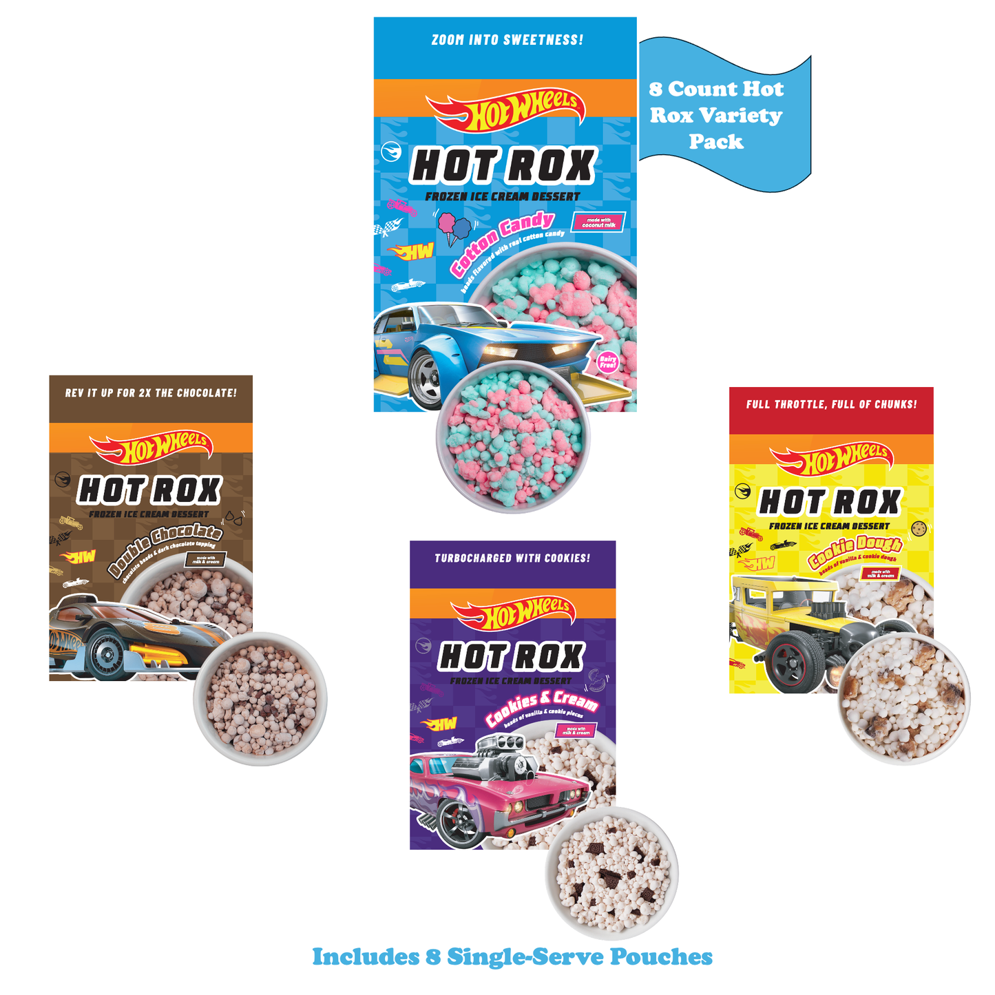Hot Rox Variety Pack – 8 Count