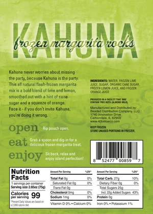 Island Rox™ Kahuna – Margarita Frozen Beads