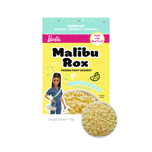 Malibu Rox Beaded Ice Cream – Lemon Zest (Single Pouch)